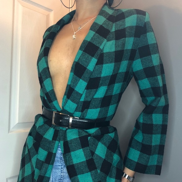 gingham blazer - Picture 4 of 7